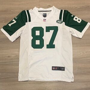 Nike Green and White Men's Jersey